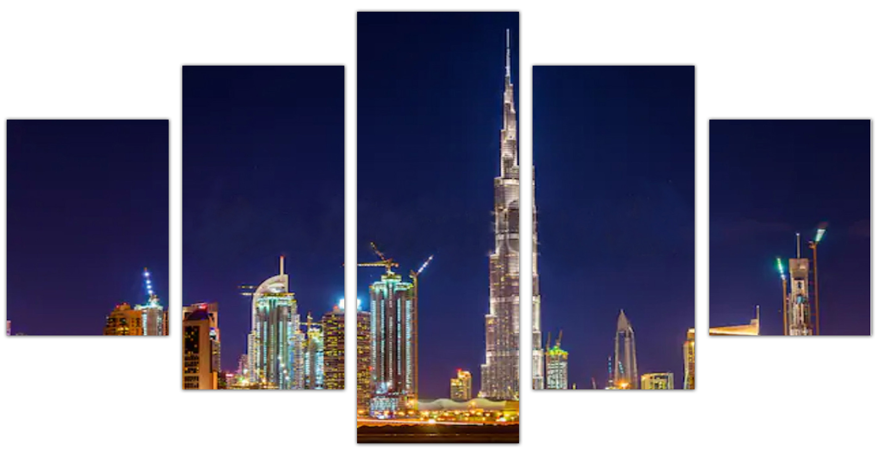 Burj khalifa night view